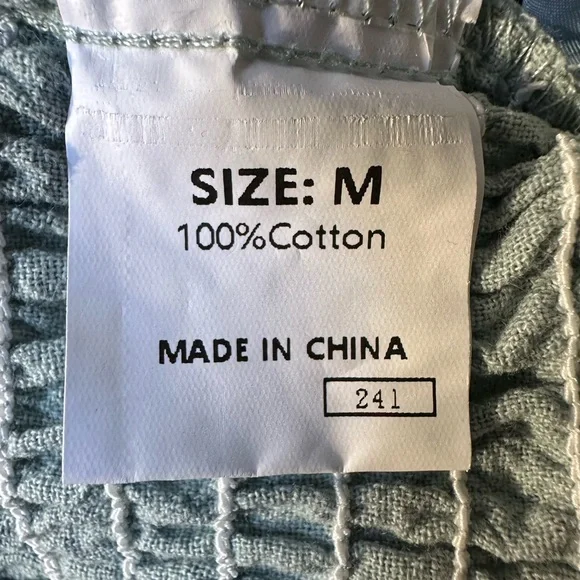 AlvaQ Women's Rompers Cute Puff Sleeve SZ Medium - Picture 10 of 11